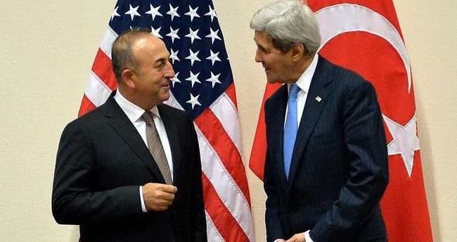 Dışişleri Bakanı Mevlüt Çavuşoğlu ile ABD Dışişleri Bakanı John Kerry görüştü