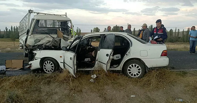 Niğde’de feci kaza: 1 ölü, 2 yaralı