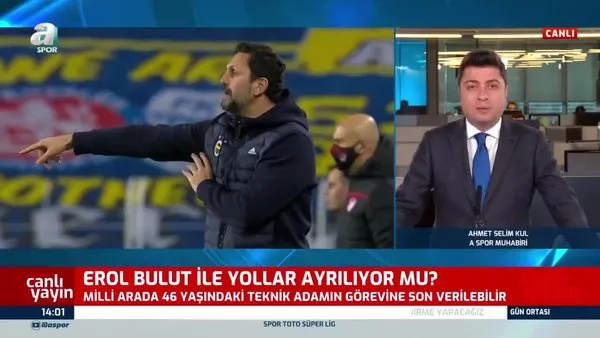 Fenerbahçe'den canlı yayınla Son Dakika Haberleri: Erol Bulut Fenerbahçe'den ayrılıyor!