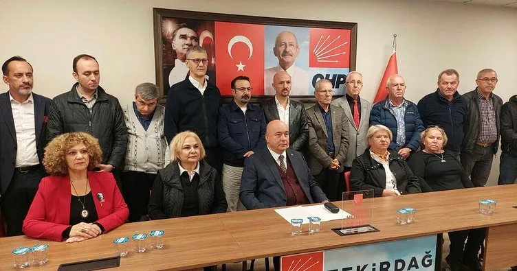 Tekirdağ’da, CHP’de 19 istifa sonrası il yönetimi düştü