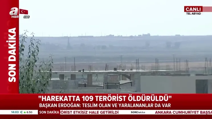Tel Abyad'da alınan köyler