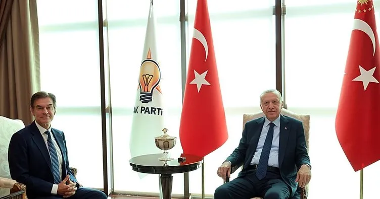 Başkan Erdoğan, Prof. Dr. Mehmet Öz’ü kabul etti