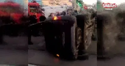 Son Dakika: İstanbul Güngören’de tramvay yolunda kaza | Video