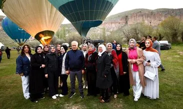 Çalışan annelere Anneler Günü’ne özel balon turu! #aksaray