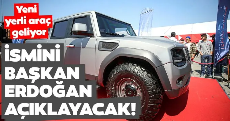 Yeni yerli araç geliyor! İsmini Başkan Erdoğan açıklayacak