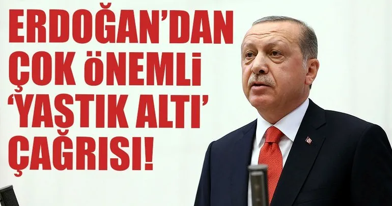 Son dakika: Erdoğan’dan vatandaşlara ’yastık altı’ çağrısı