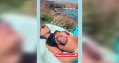Serdar Ortaç’ın eski eşi Chloe Loughnan’ın, tişörtünü kaldırıp dans ettiği görüntüler sosyal medyayı salladı | Video