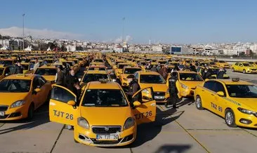 Taksicilere sarı çile