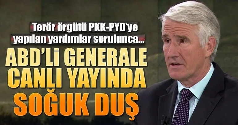 ABD’li generale canlı yayında soğuk duş!