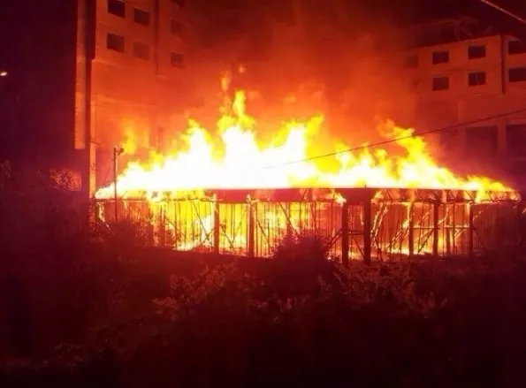 PKK Bediüzzaman Külliyesi inşaatını da yaktı!