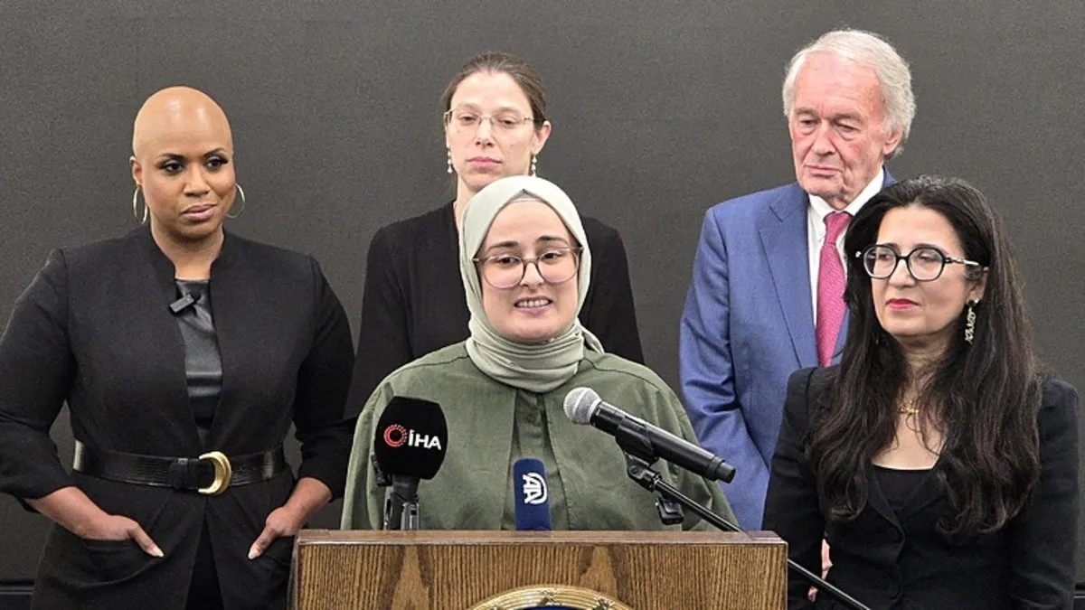 ABD’li senatörden Rümeysa Öztürk paylaşımı: Evine hoş geldin!