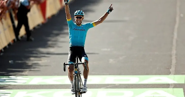 Fransa Bisiklet Turu 14. etapta kazanan Omar Fraile Matarranz
