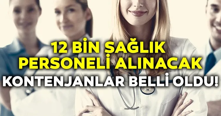Sağlık Bakanlığı duyurdu! 12 bin sözleşmeli sağlık personeli ilanı Resmi Gazete’de!