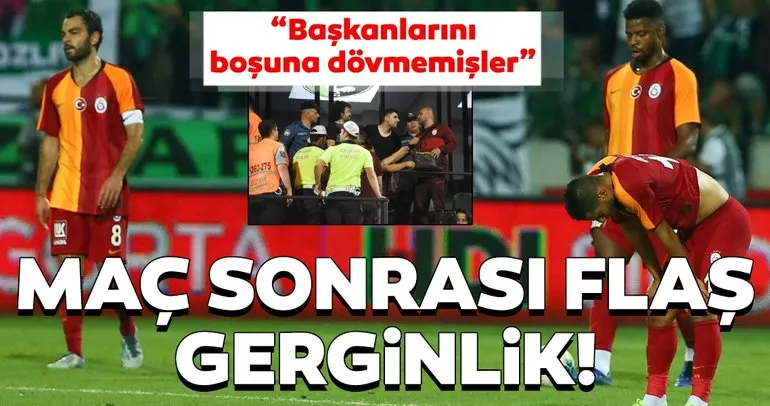 Denizlispor - Galatasaray maçından kareler