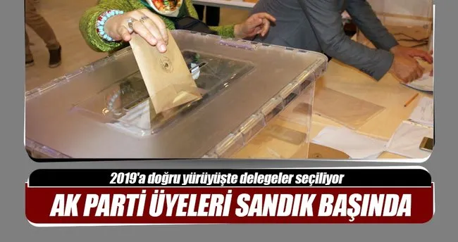 Ak Parti De Delege Secimleri Yapildi Son Dakika Haberler