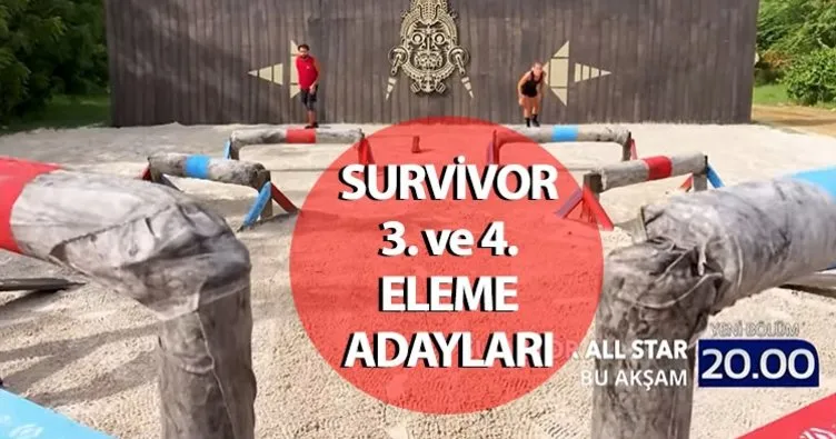 SURVİVOR 3. VE 4. ELEME ADAYLARI DUYURULDU! 27 Mayıs Survivor dokunulmazlık oyununu kim kazandı? İşte haftanın eleme adayları