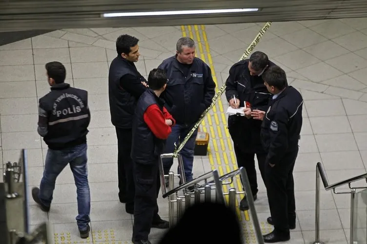 İzmir’de metro istasyonunda kaza