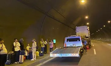 Yolcu otobüsü, TIR'a arkadan çarptı: 8 kişi yaralandı! #gaziantep