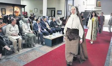 Moda ve gelenek aynı defilede buluştu #erzurum