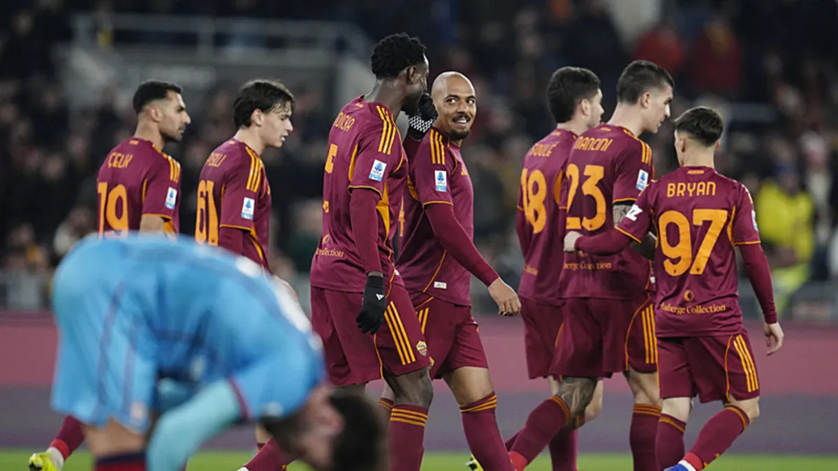 Roma, Cagliari karşısında 2 golle galip!