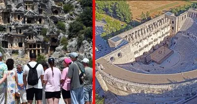 Antalya’ya gökten turist yağıyor #antalya