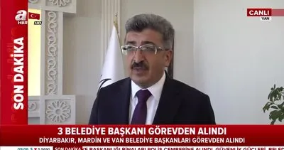 Van Büyükşehir Belediye Başkanı olarak atanan Van Valisi Mehmet Emin Bilmez, göreve başladı