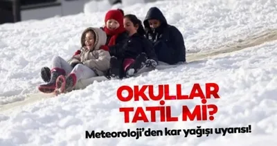 BURSA’DA YARIN OKULLAR TATİL Mİ OLCAK? 12 Ocak Cuma günü Bursa’da okullar tatil mi, son dakika açıklaması var mı?