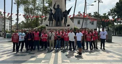 Alanya’daki motokuryeler Ata Emre Akman için toplandı