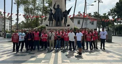 Alanya'daki motokuryeler Ata Emre Akman için toplandı #balikesir