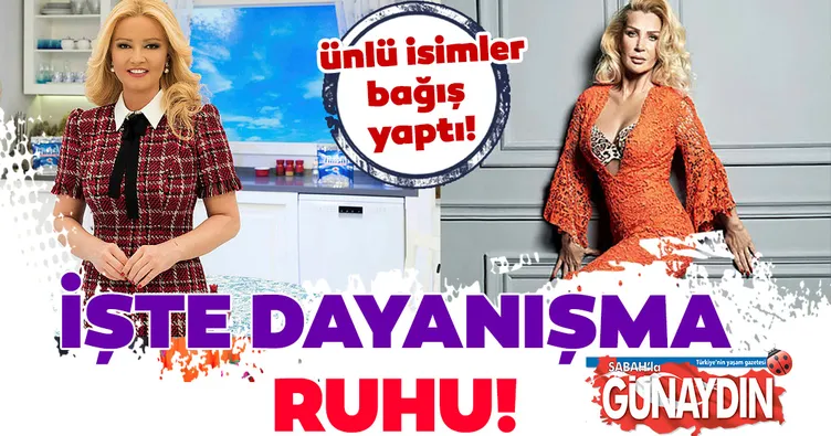 İşte dayanışma ruhu