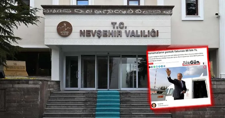 Birgün Hulusi Akar’ı hedef aldı: Nevşehir Valiliğinden o iddialara yalanlama!