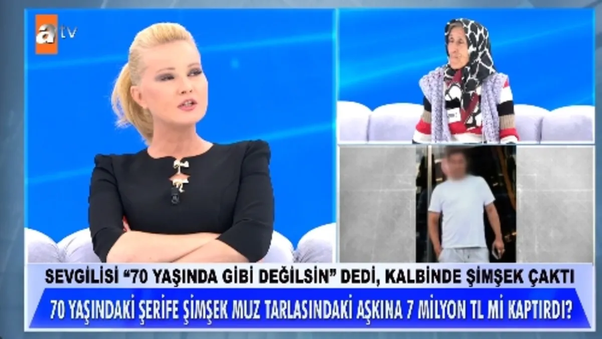 SON DAKİKA… Müge Anlı bile şoke oldu! 70 yaşındaki Şerife Şimşek ‘Bal peteğim’ sözüne kandı! Evlilik vaadiyle 7 milyon TL’lik evini kaptırdı! SON DAKİKA… Müge Anlı bile şoke oldu! 70 yaşındaki Şerife Şimşek ‘Bal peteğim’ sözüne kandı! Evlilik vaadiyle 7 milyon TL’lik evini kaptırdı!