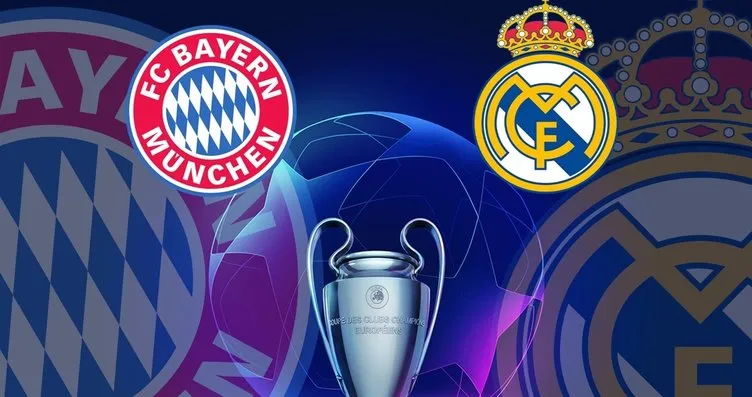 Real Madrid- Bayern Münih Şampiyonlar Ligi maçı...