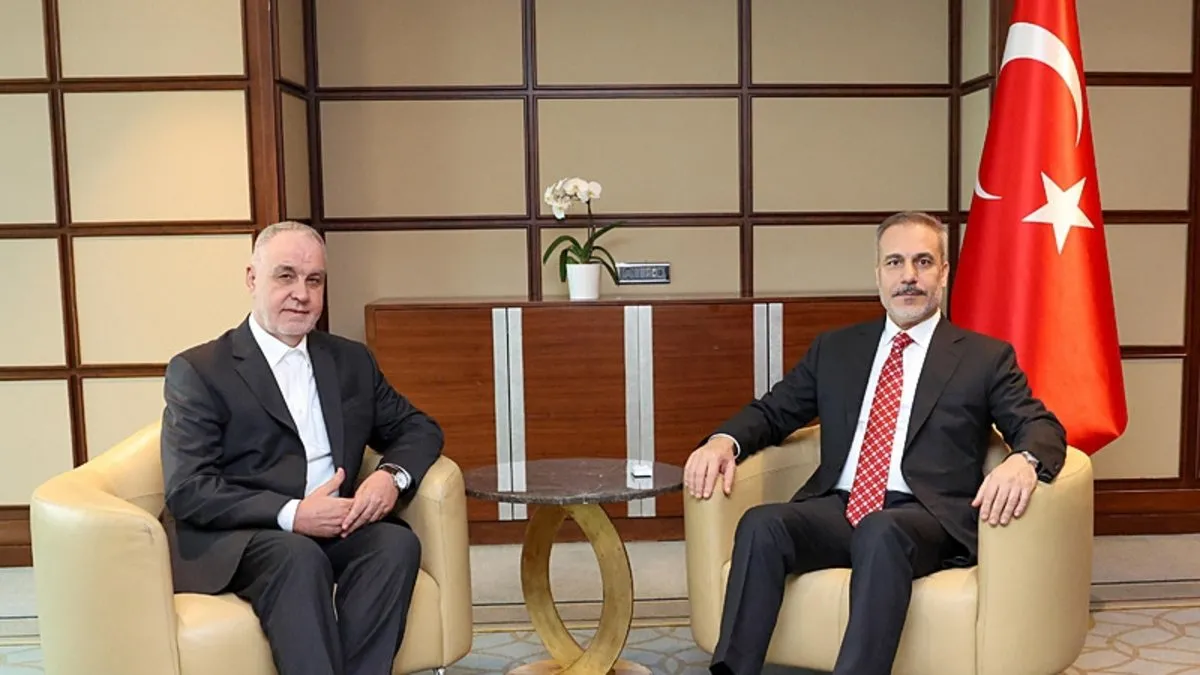 Bakan Fidan Bosna-Hersek İslam Birliği Başkanı ile görüştü!