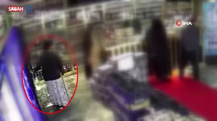 Yaşının 3 buçuk katı suç kaydı olan şahıs yakalandı! Hırsızlık anları kamerada | Video