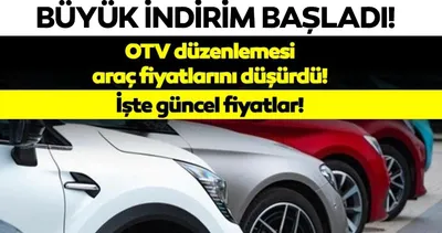 ÖTV indirimi sıfır araç fiyatları listesi 2022 | ÖTV indirimi sonrası 300 bin TL altı Dacia, Renault, Toyota, Fiat marka sıfır otomobil fiyatları belli oldu!