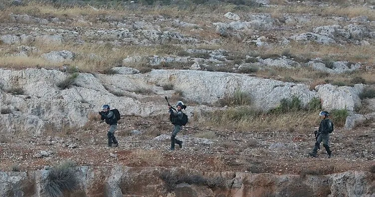 İsrail askerlerinden Batı Şeria’daki “ilhak” protestosuna müdahale