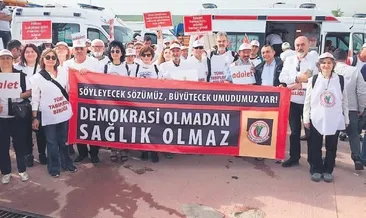 Yürüyüşe ücretsiz otobüse tepki