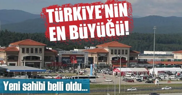 Türkiye’nin en büyük AVM’sinin yeni sahibi belli oldu