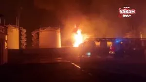 Luhansk’ta petrol deposuna saldırı: 3 ölü | Video