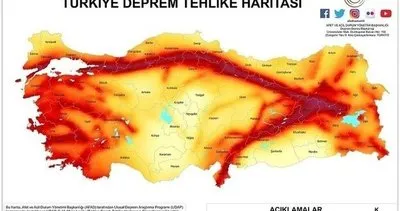 Türkiye Fay Hattı Haritası 2022 - AFAD MTA Sorgulama Ekranı İle Türkiye Fay Hatları ve Deprem Risk Haritası
