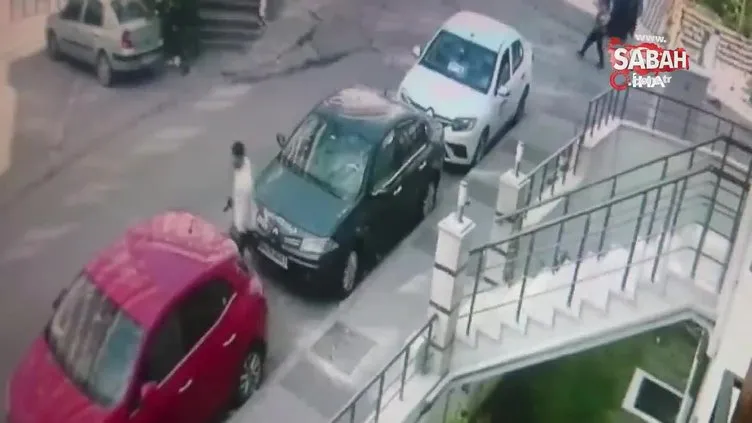 İstanbul Maltepe'de güpegündüz silahlı çatışma anı kamerada