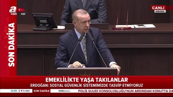 Cumhurbaşkanı Erdoğan, AK Parti Grup Toplantısı'nda önemli açıklamalarda bulundu