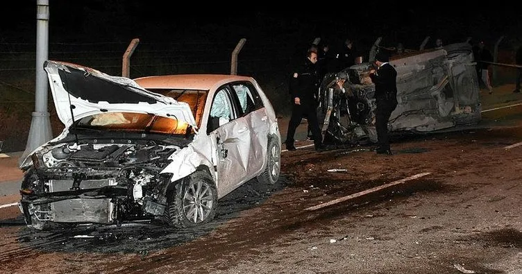 16 yaşındaki sürücü kaza yaptı: 1 ölü, 1 ağır yaralı