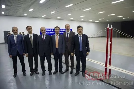 1915 Çanakkale Köprüsü Tam Model Rüzgar Tüneli testi