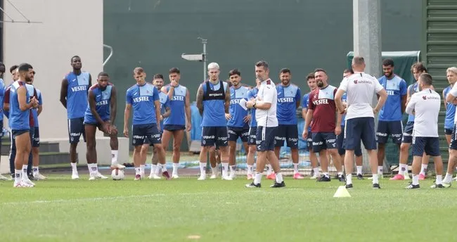 Trabzonspor’da 3 eksikli kıran kırana idman Trabzonspor’da 3 eksikli kıran kırana idman