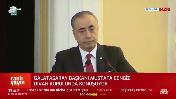 Mustafa Cengiz: Sayın Cumhurbaşkanı'na teşekkür ediyorum