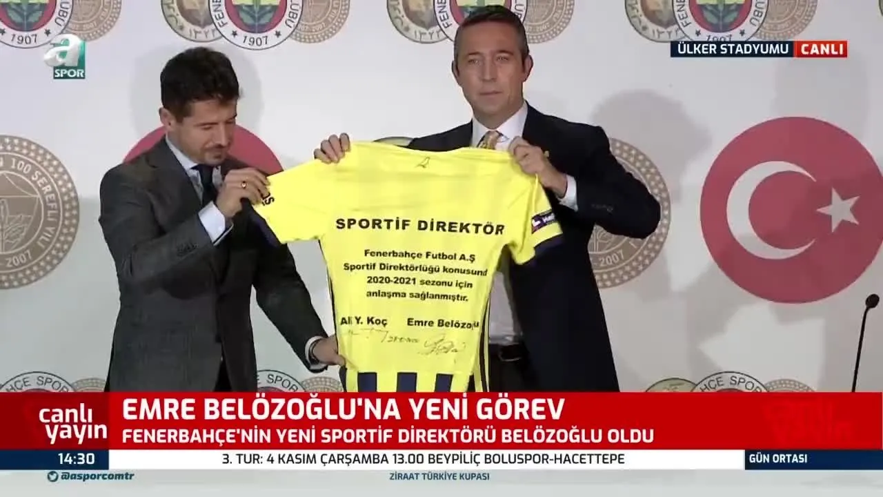 Fenerbahce Sportif Direktoru Emre Belozoglu Dan Farkli Imza Videosunu Izle Son Dakika Haberleri