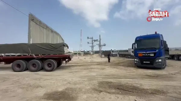 İsrail, 7 Ekim’den bu yana ilk kez Erez Sınır Kapısı’nı Gazze’ye insani yardım için açtı | Video