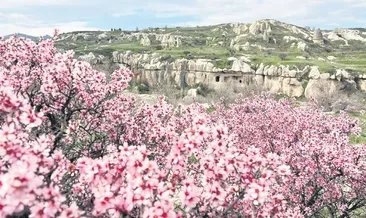 Doğu’da kar Kapadokya’da bahar